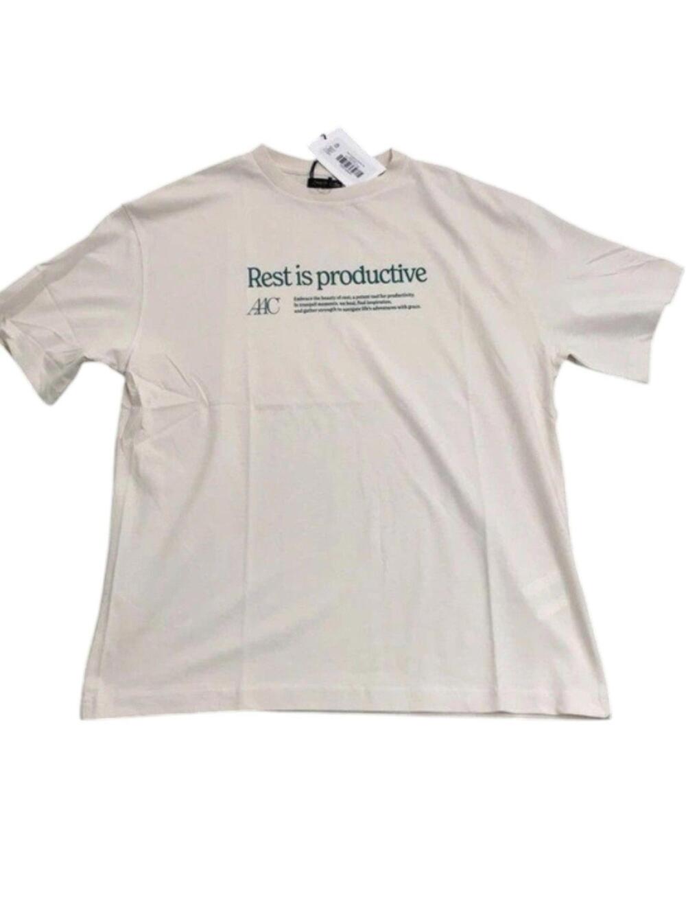 Active After Coffee T Shirt- Rest is Productive-Unisex L - Picture 2 of 8